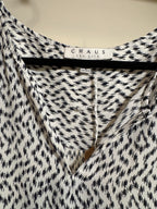 Chaus Long Sleeve Front Tie BLOUSE - Consigned with VARDO Vintage & Valuables vvvardo.ca