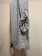 Chaus Long Sleeve Front Tie BLOUSE - Consigned with VARDO Vintage & Valuables vvvardo.ca