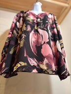 ZAC & RACHEL large print  BLOUSE- Consigned with VARDO Vintage & Valuables vvvardo.ca
