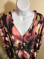 ZAC & RACHEL large print  BLOUSE- Consigned with VARDO Vintage & Valuables vvvardo.ca