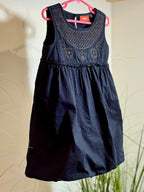 MEXX KIDS BLACK COTTON DRESS- Consigned with VARDO Vintage & Valuables vvvardo.ca