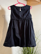 MEXX KIDS BLACK COTTON DRESS- Consigned with VARDO Vintage & Valuables vvvardo.ca