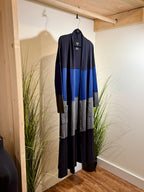 BLUE SKY CLOTHING CO. LONG COLOUR BLOCK JACKET - Consigned with VARDO Vintage & Valuables vvvardo.ca