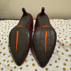 Escarpins Peter Kaiser en cuir verni bleu marine - confiés à VARDO Vintage &amp; Valuables