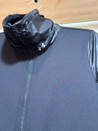Under Armour, Black Zip-Up Jacket - high collar
