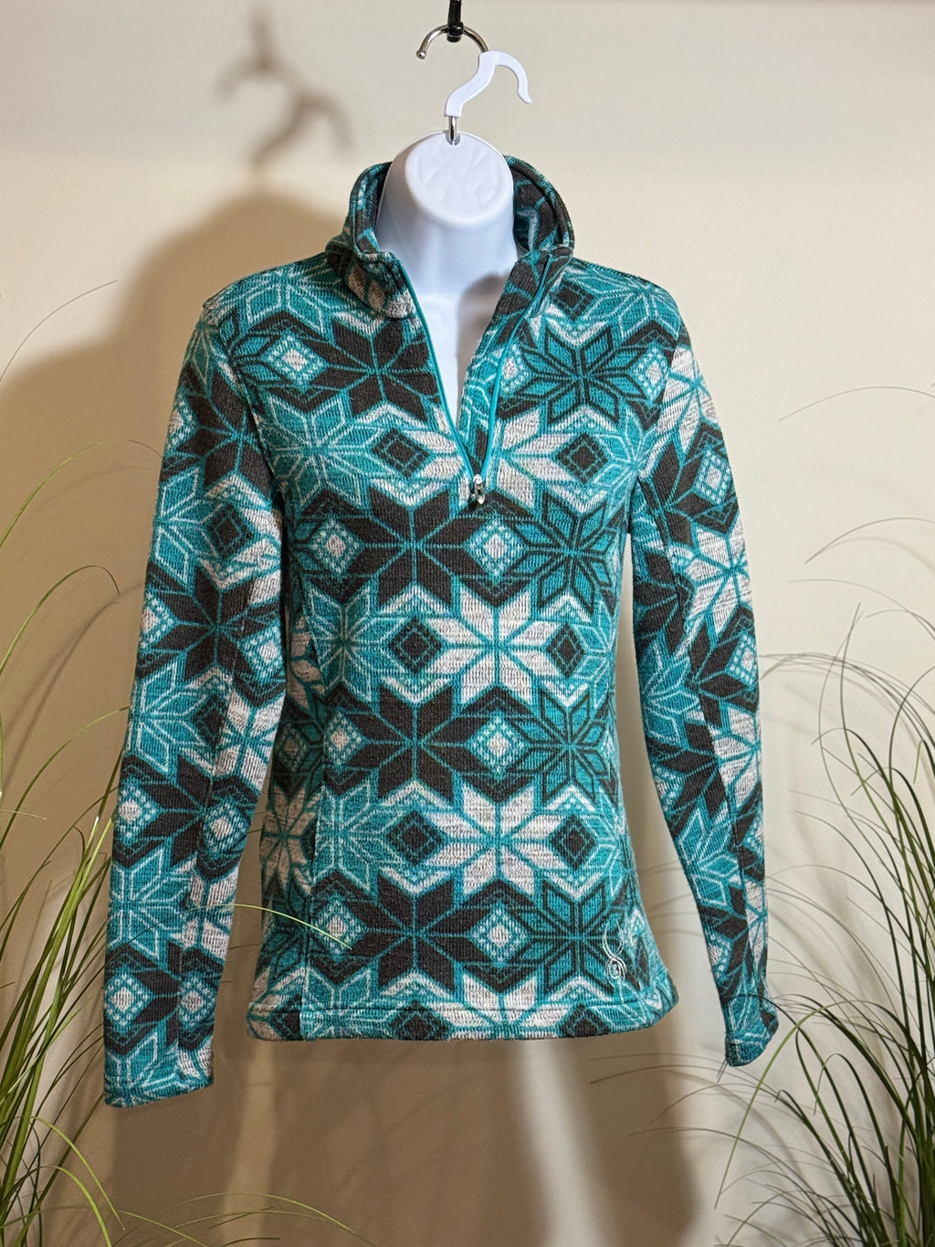 Spider Ladies' Half-Zip Sweater