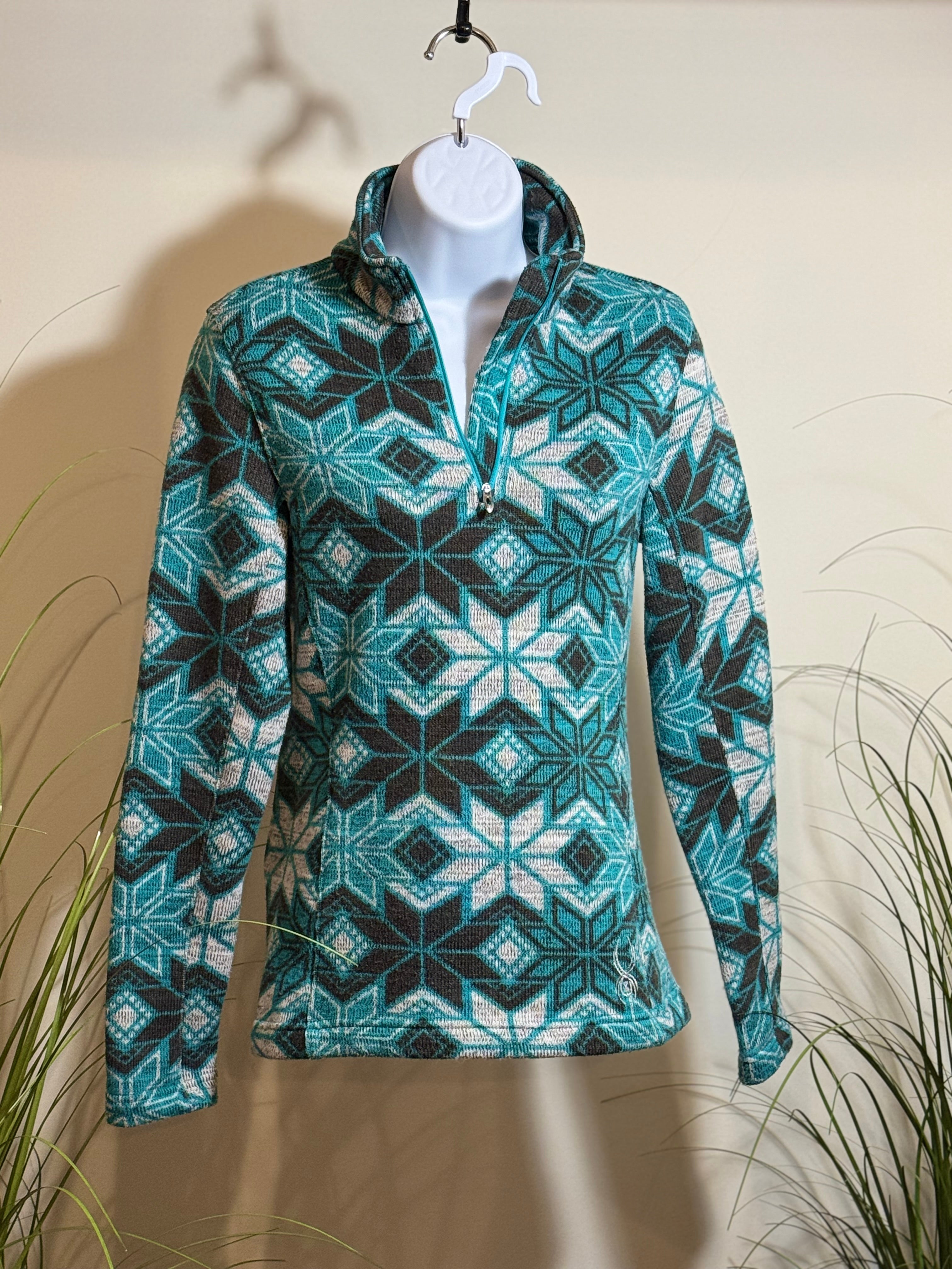 Spider Ladies' Half-Zip Sweater