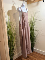 Suspender Jumpsuit- light and flowy