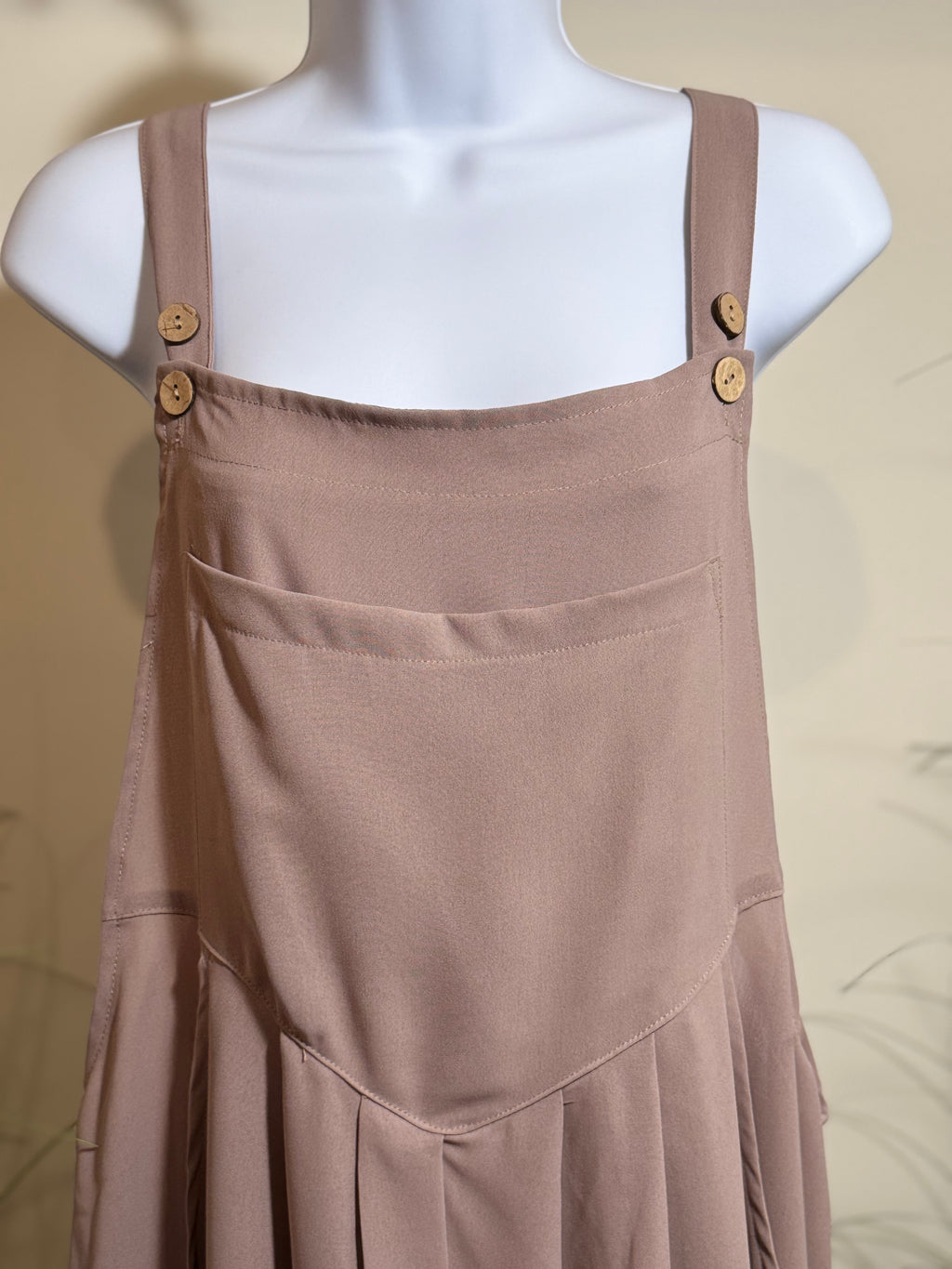 Suspender Jumpsuit- light and flowy