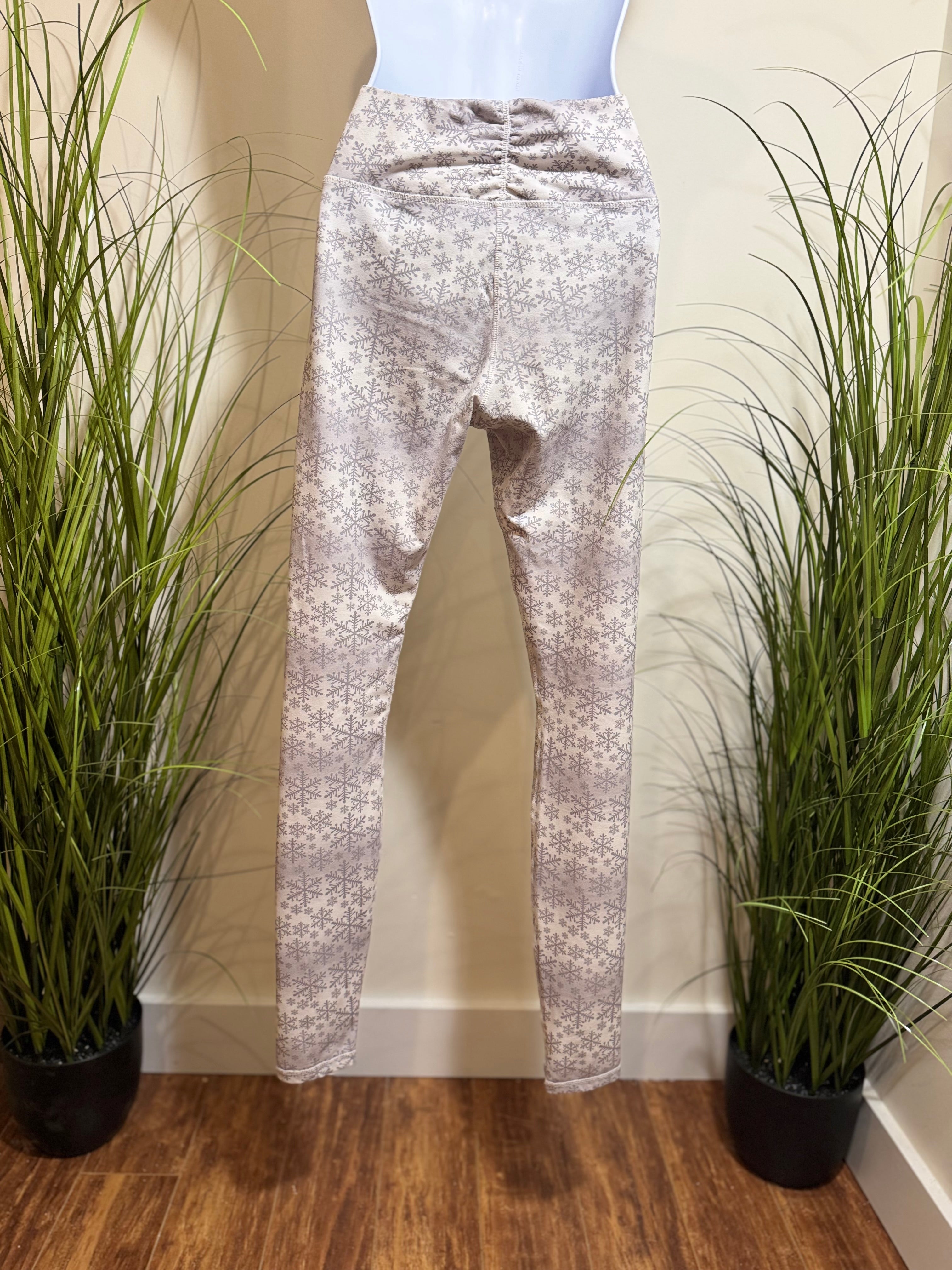 Kyodan Legging- Snowflake Print