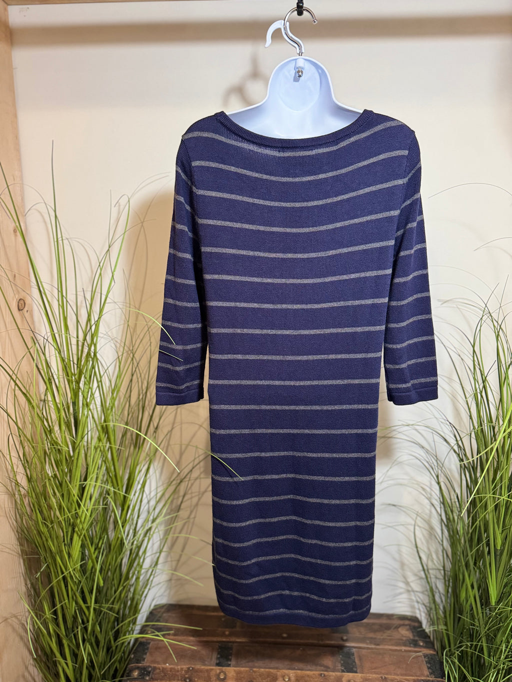 Banana Republic Shift Sweater Dress- Navy