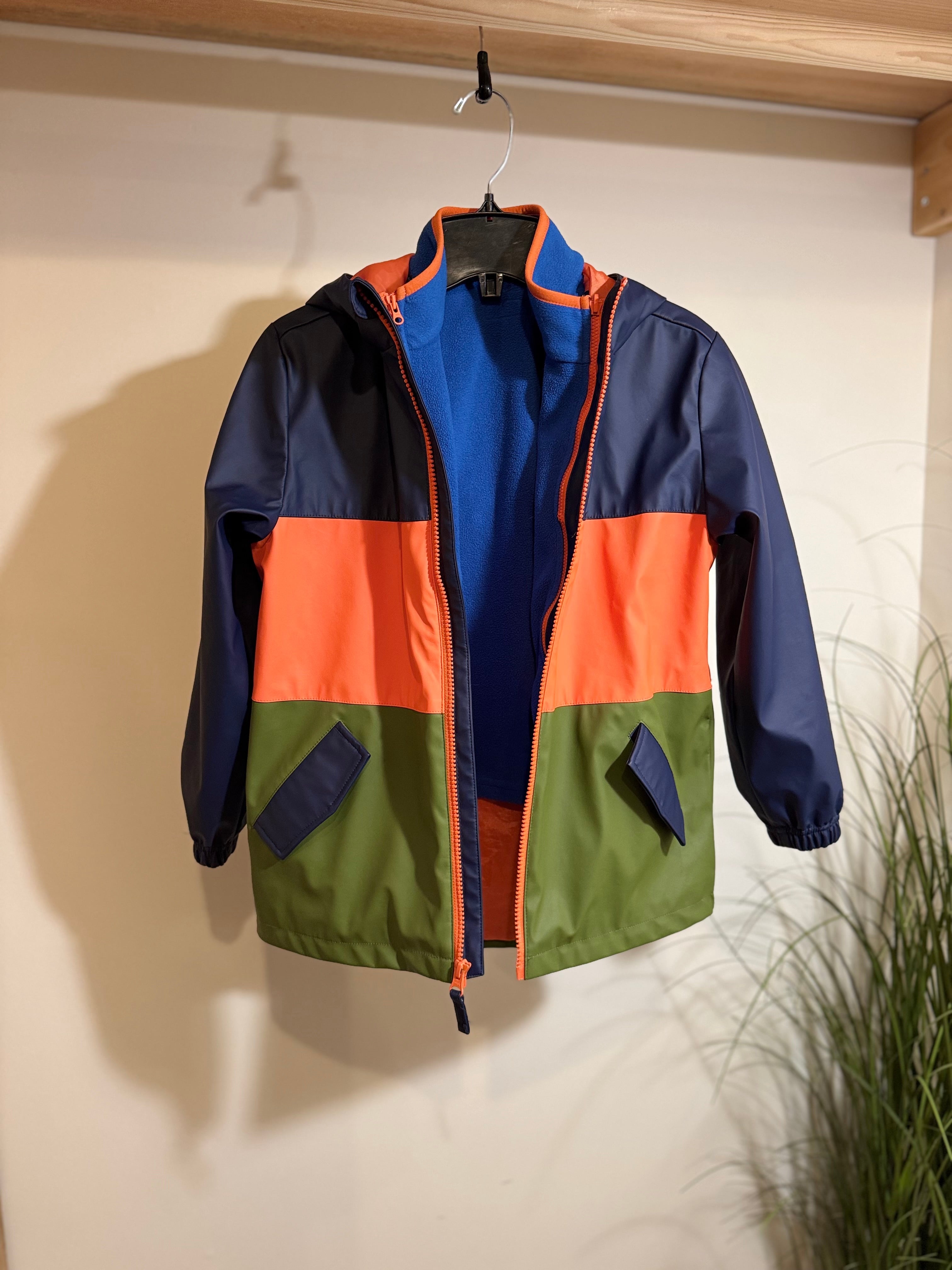 Andy & Evan Kids Water Resistant Jacket- Includes Attachable Vest