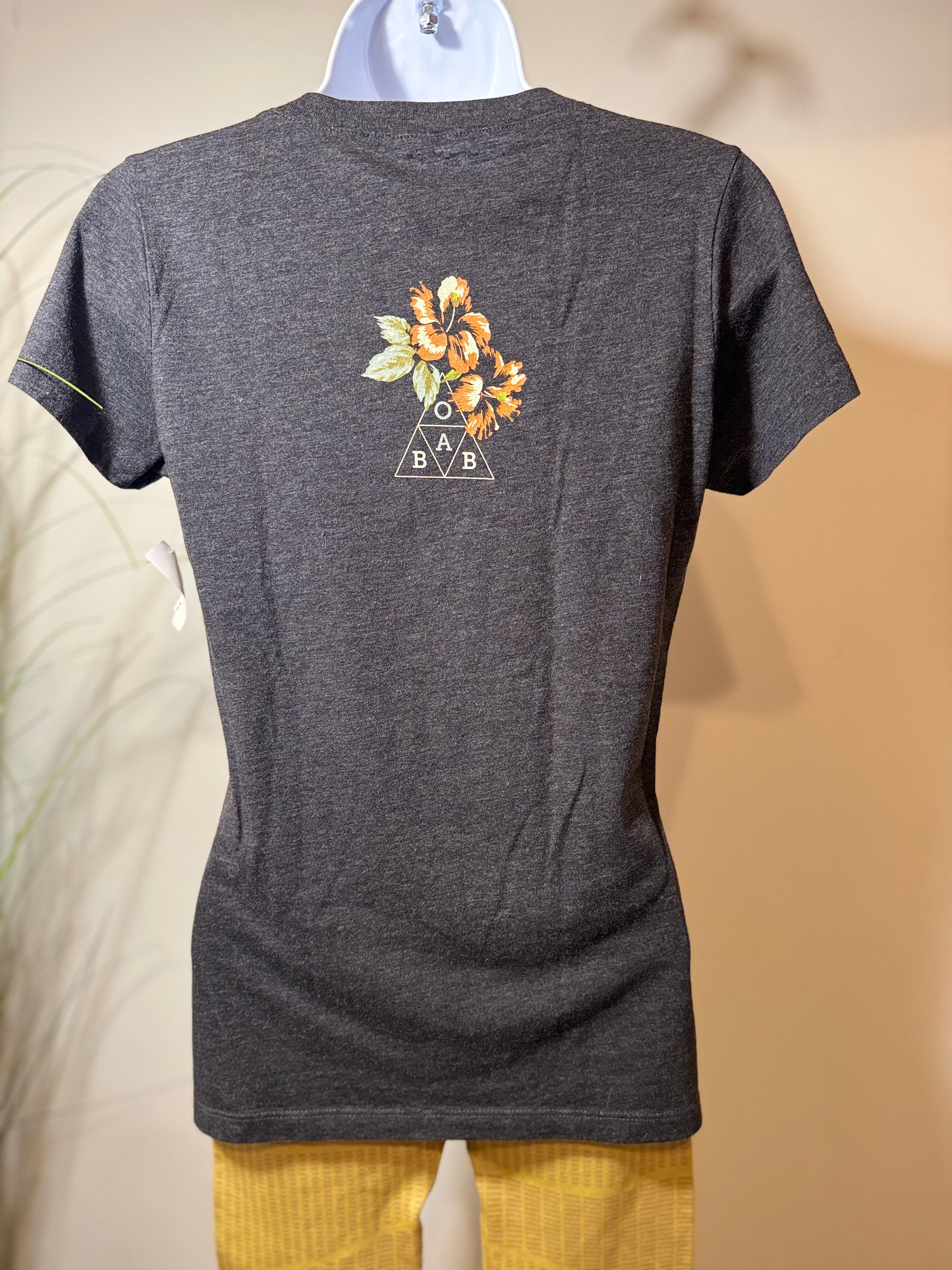 Born on board T-shirt- Tropical Print