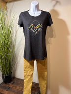 Born on board T-shirt- Tropical Print