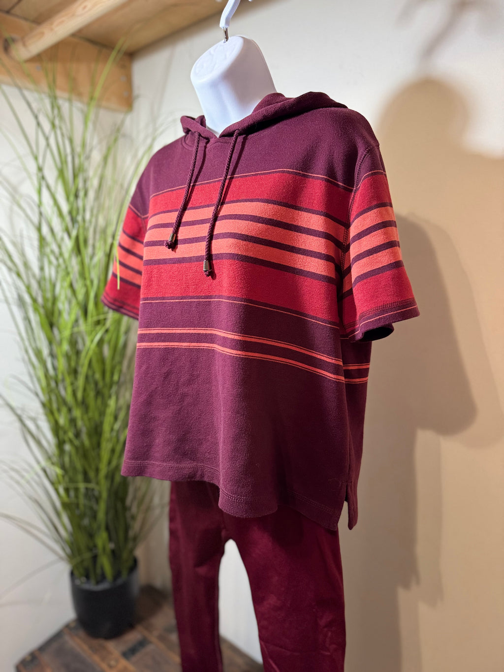 Vintage East West Fashions Heavy Weight T-shirt- Hoodie
