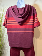 Vintage East West Fashions Heavy Weight T-shirt- Hoodie