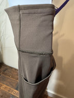Lululemon Green/Grey High-Rise Crop Leggings - 21 Inch