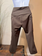Lululemon Green/Grey High-Rise Crop Leggings - 21 Inch