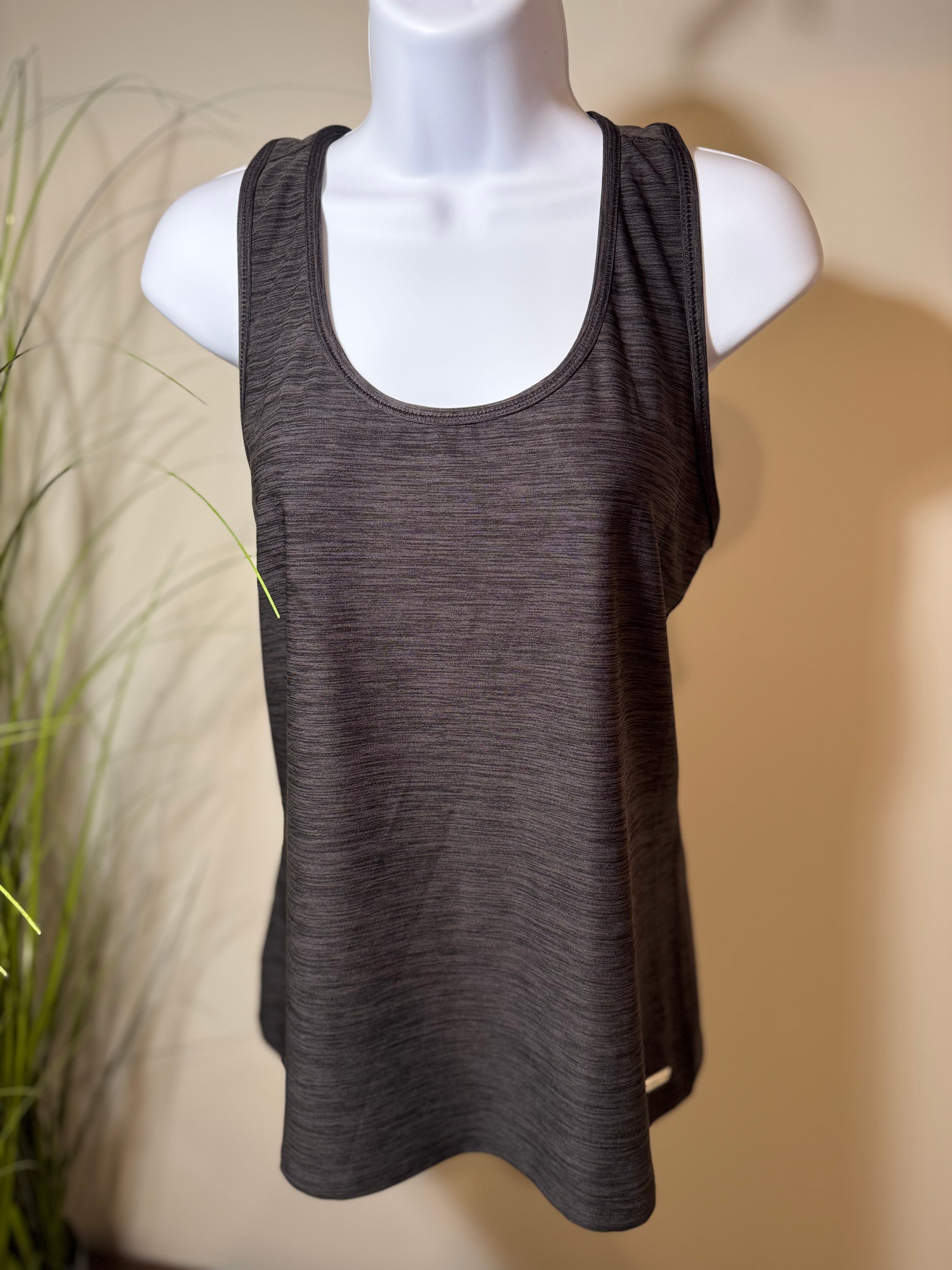 Athletic Works Dry More Large Women's Fit Racerback Tank Top
