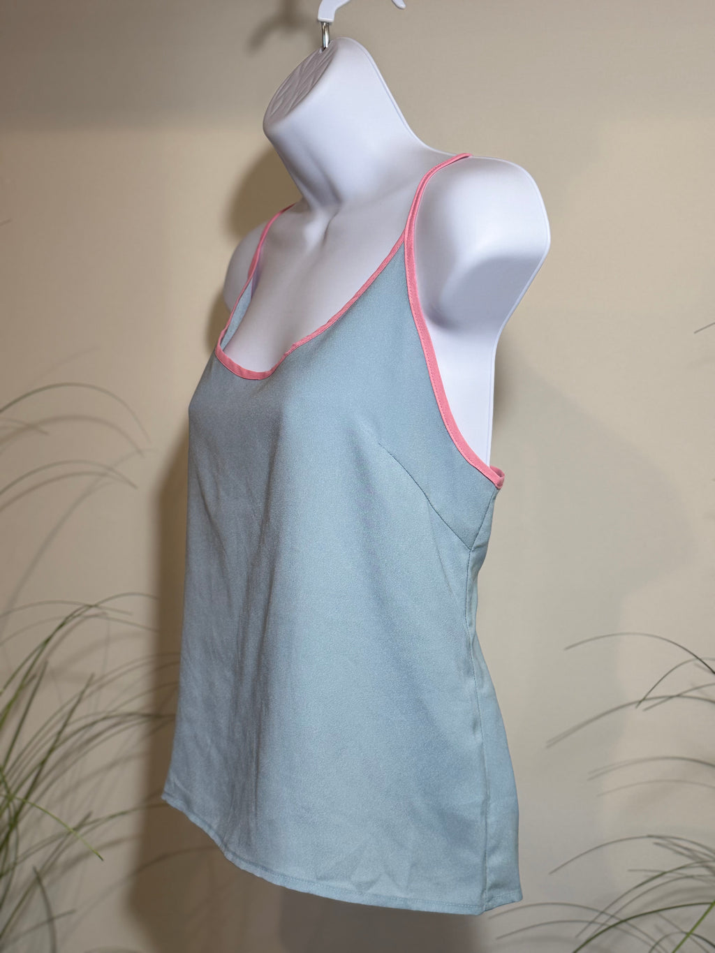 Noisy May Camisole- Pink & Blue
