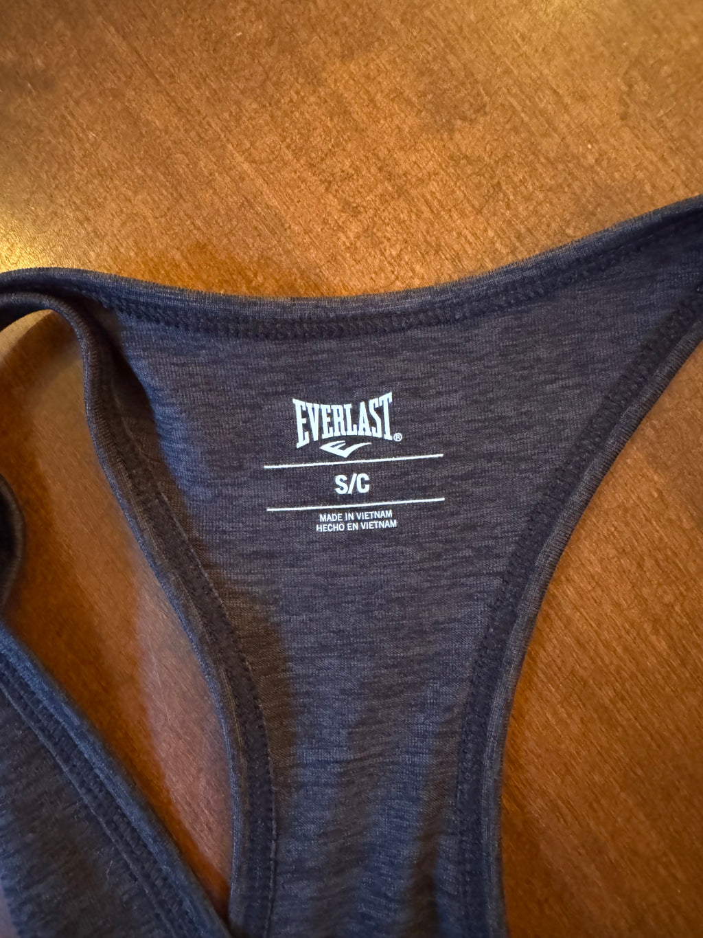 Everlast Racer Back Tank Top- Size Small