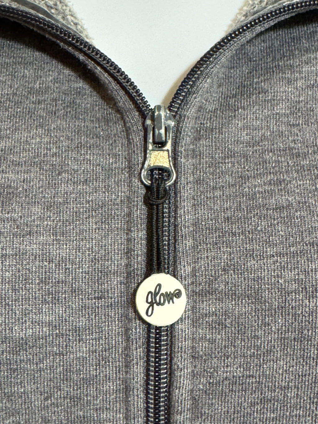 Vintage Y2K Glow Hoodie- Grey