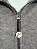 Vintage Y2K Glow Hoodie- Grey