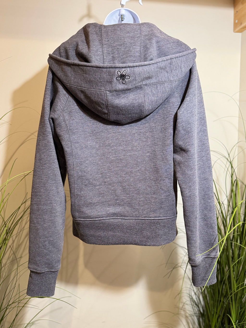 Vintage Y2K Glow Hoodie- Grey