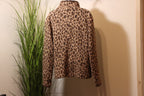 Leopard Print Merino Wool Blazer