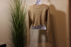 Zara Ribbed Tattered Crop Top