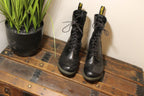 Rare Size 8 Doc Martens High Heel Oxford Women's Boots
