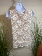 CABI LACE LINED CAMISOLE - Consigned with VARDO Vintage & Valuables vvvardo.ca