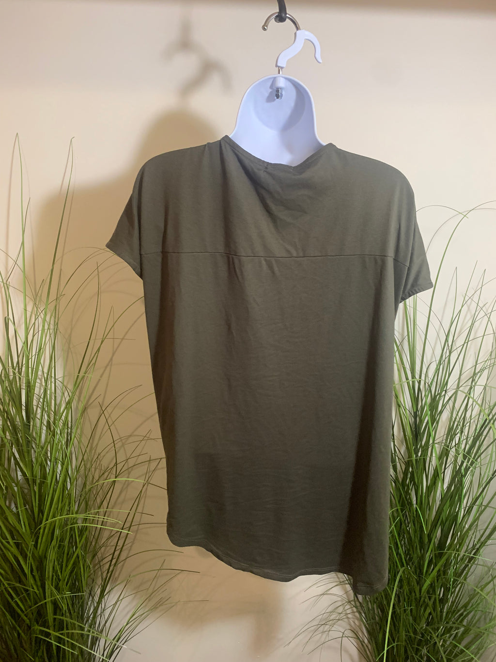 Ardene Zipper Neck Blouse Size XL