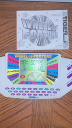 Wheel Fortune Handheld Game by Tiger