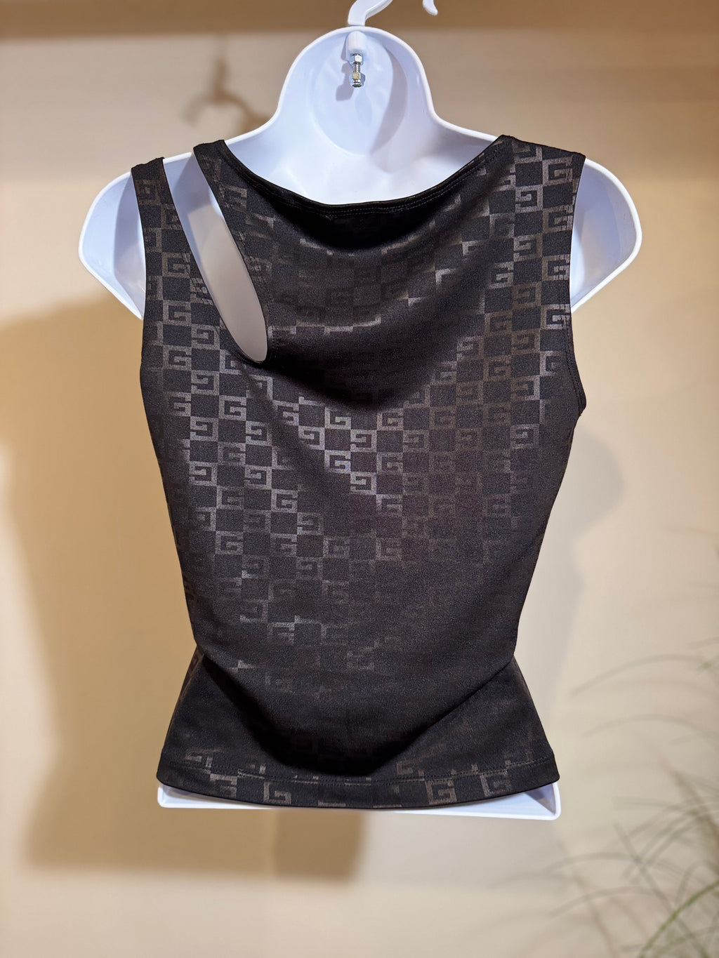 Moa Moa Y2K Vintage Asymmetric Top