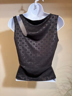 Moa Moa Y2K Vintage Asymmetric Top